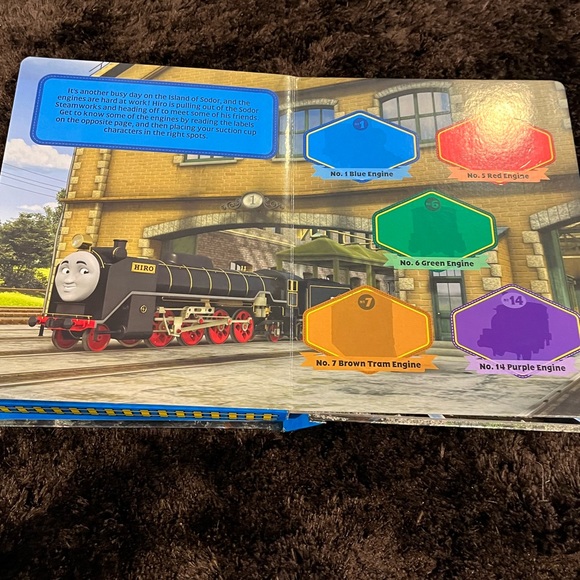 Thomas and friends stuck on stories book (3 for $20) - Picture 4 of 6